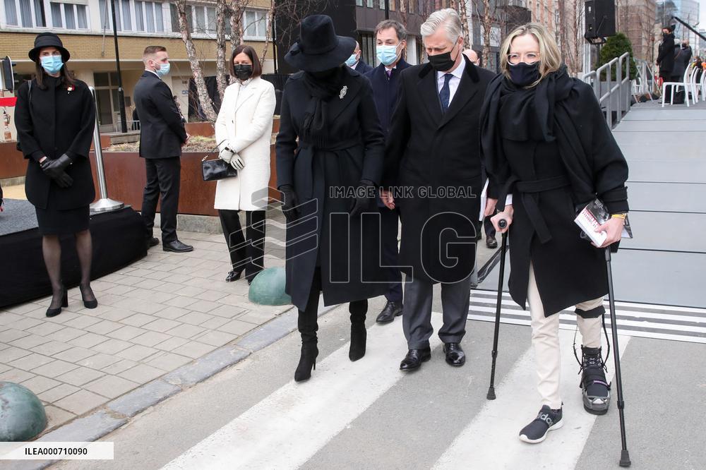 Royals marks fifth anniversary of Brussels terror attack