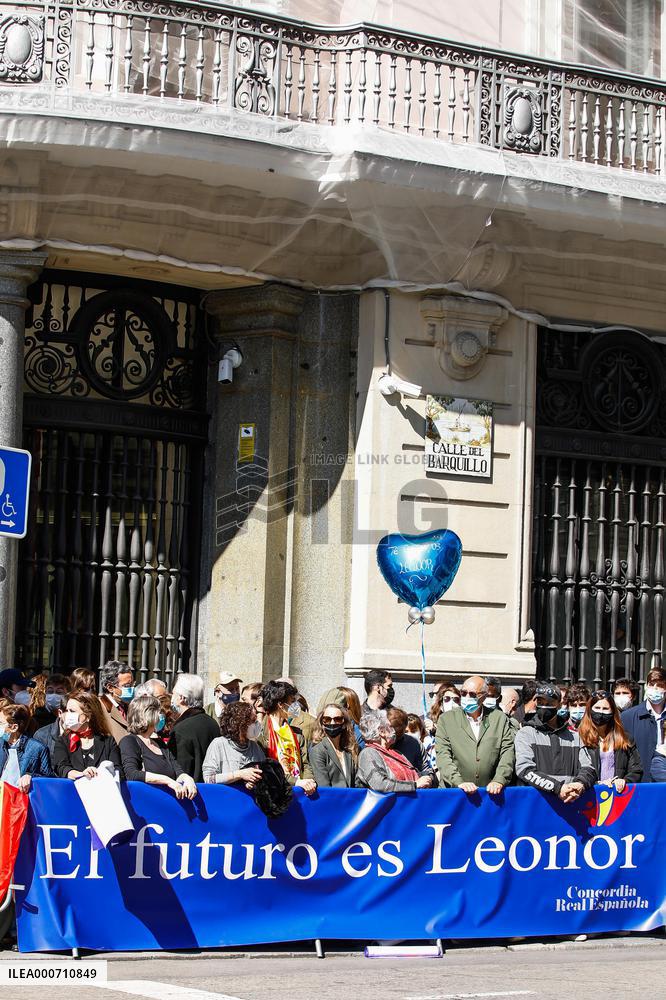 Princess Leonor Chairs Her Firts Public Event - Madrid