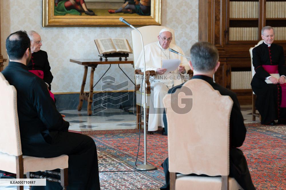 Pope Francis At Weekly General Audience - Vatican