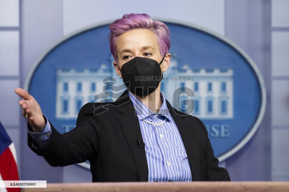 US soccer player Megan Rapinoe
