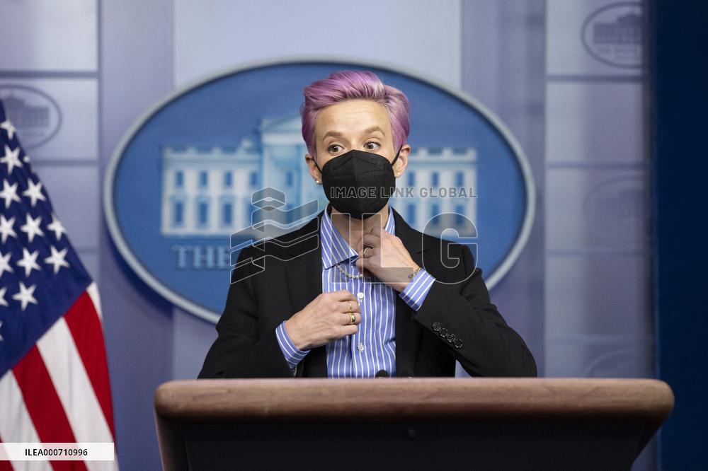 US soccer player Megan Rapinoe