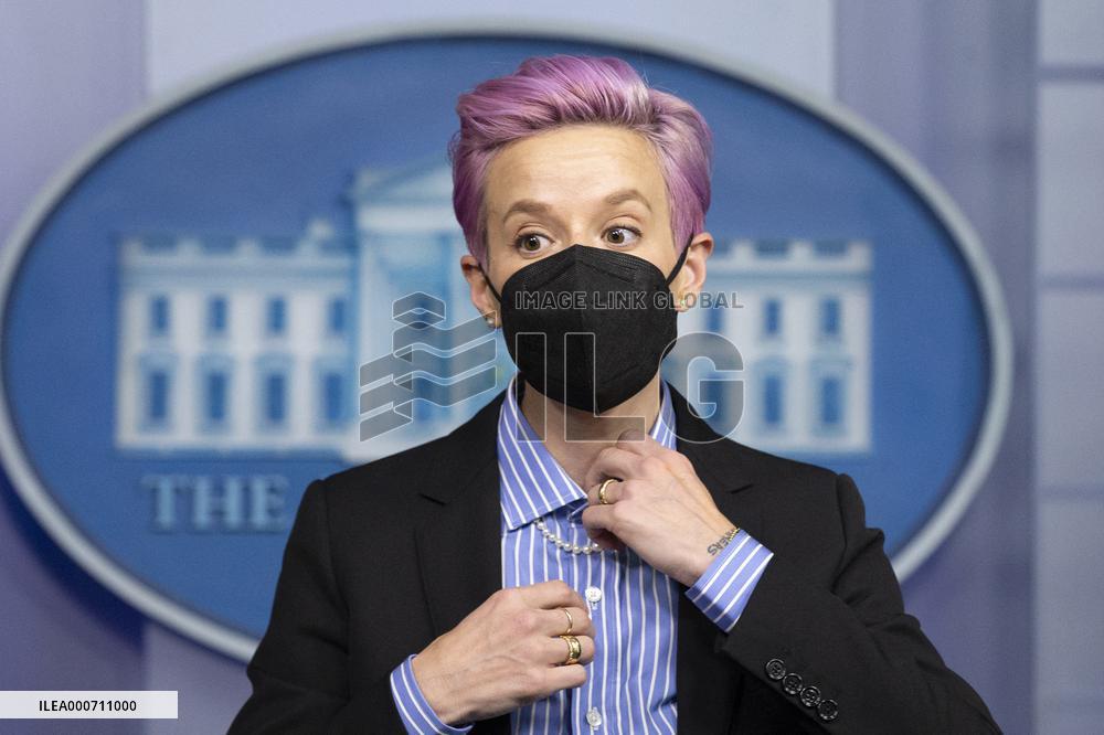 US soccer player Megan Rapinoe