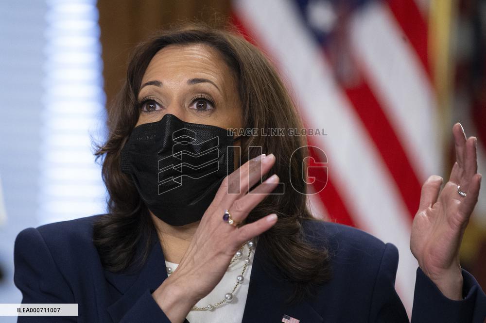 US Vice President Kamala Harris