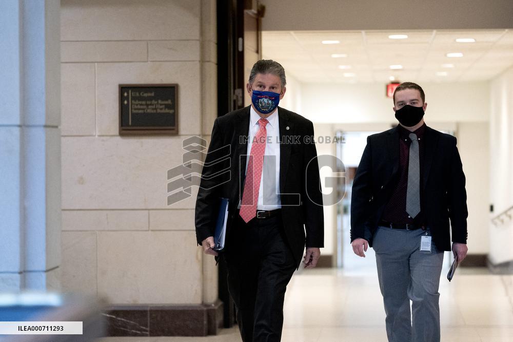 Senators at the U.S. Capitol - Washington
