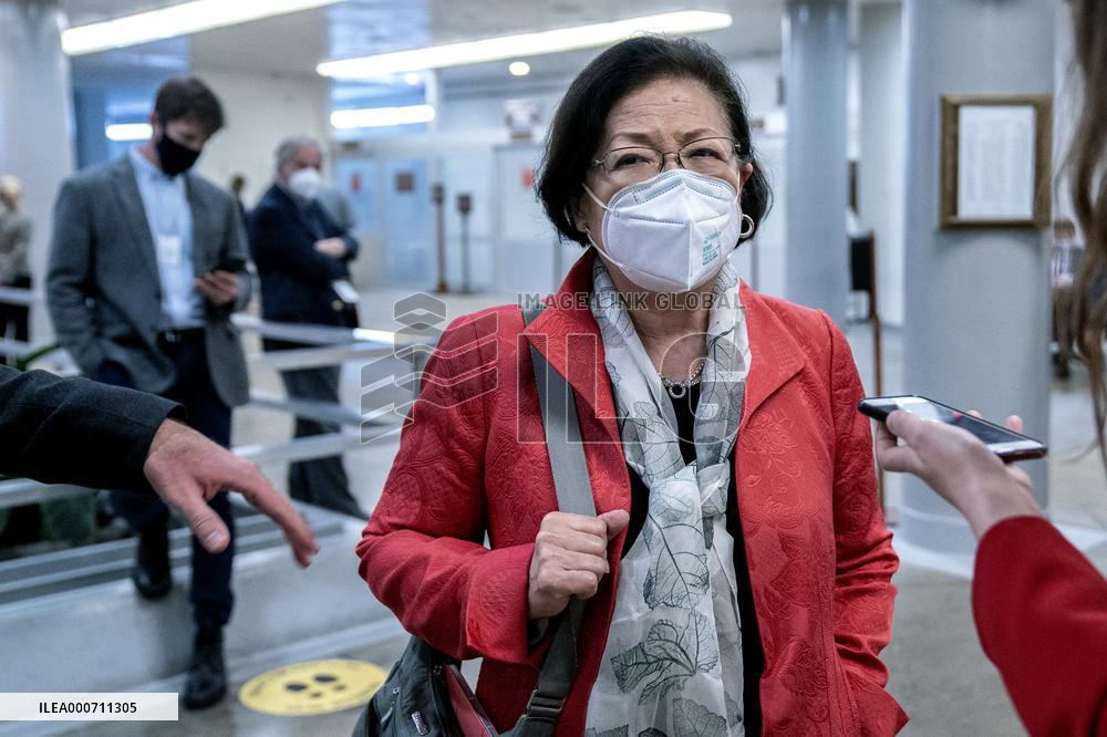 Senators at the U.S. Capitol - Washington
