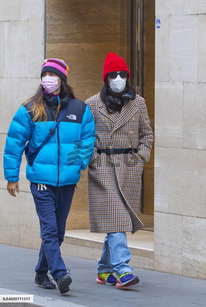Jared Leto Out And About - Rome