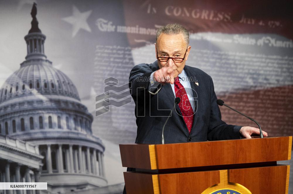 Schumer Press Conference - Washington