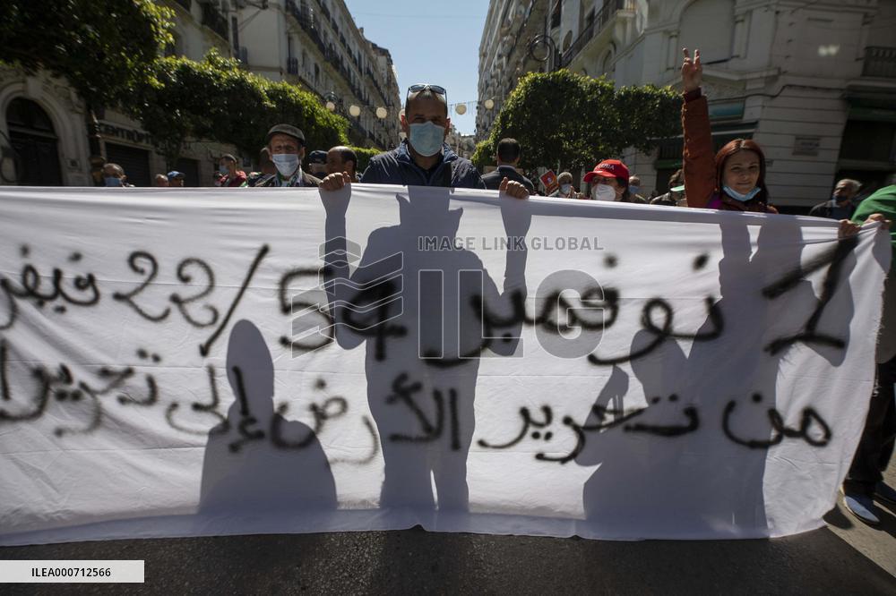 Anti-Government Protest - Algiers