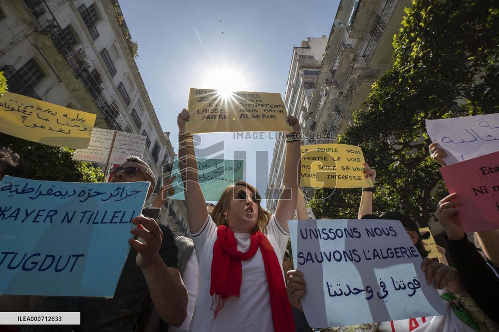 Anti-Government Protest - Algiers