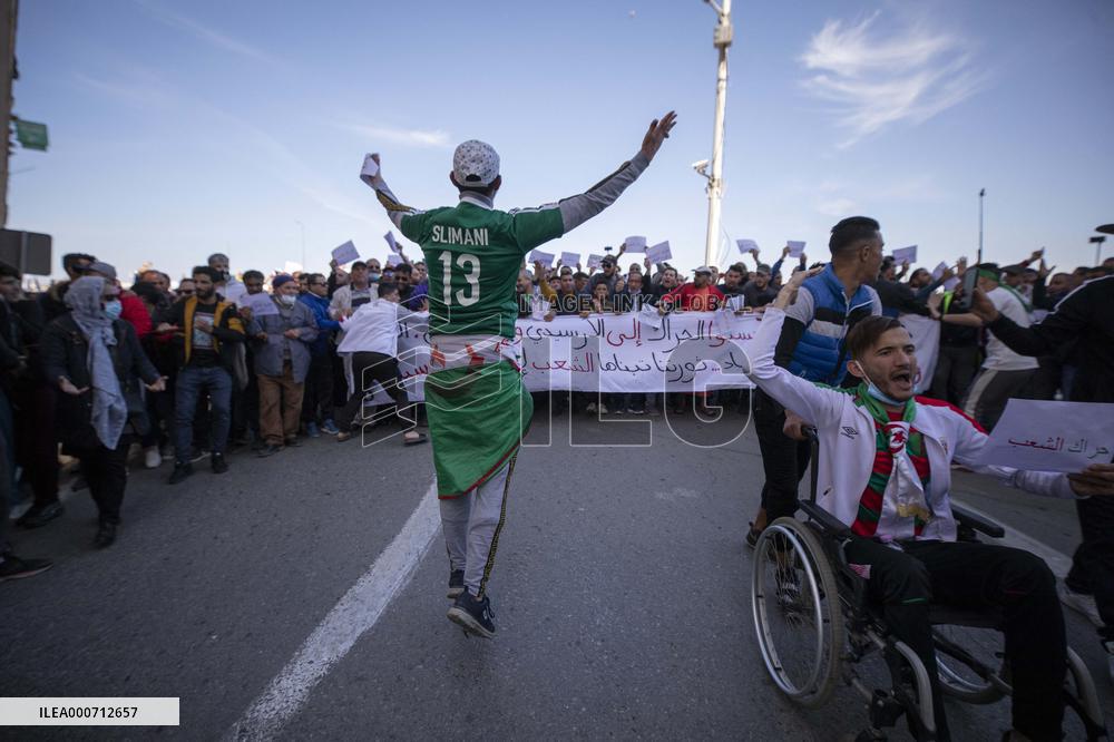 Anti-Government Protest - Algiers