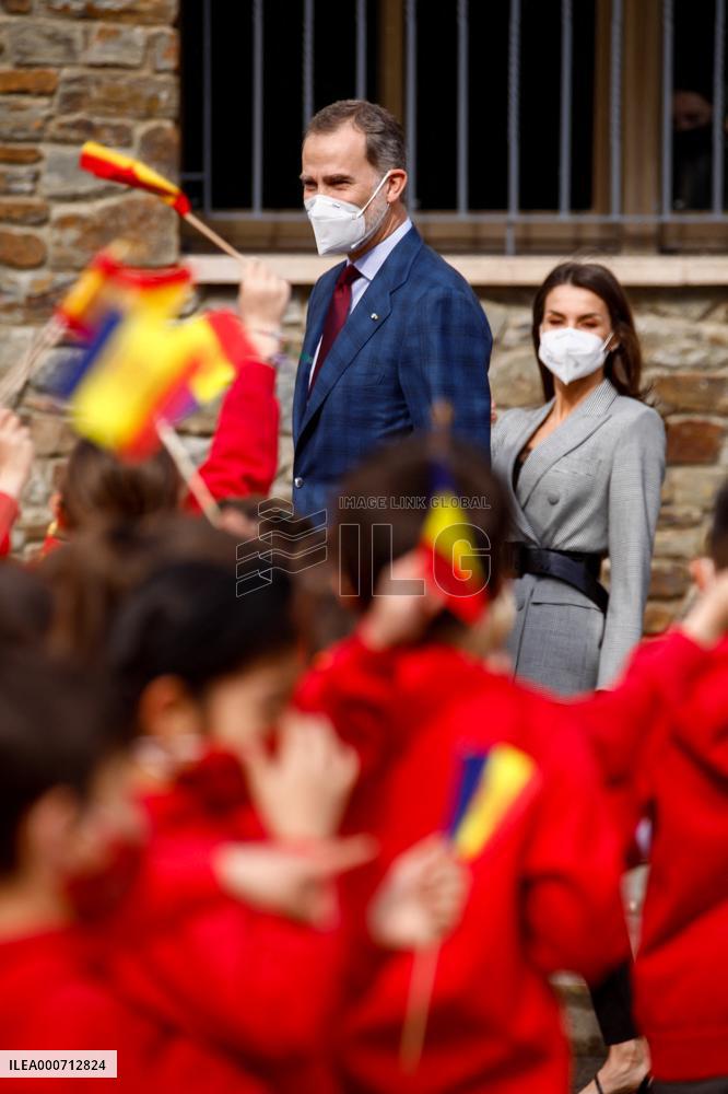 Royals Andorra state visit - Day Two