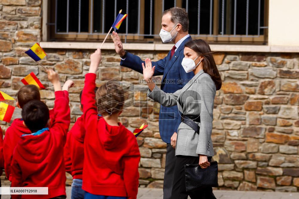 Royals Andorra state visit - Day Two