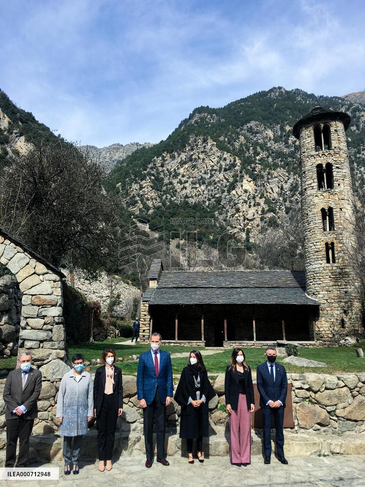 Royals Andorra state visit - Day Two