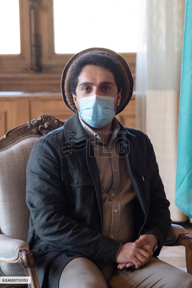 Mayor of Paris Anne Hidalgo received Ahmad Massoud  - Paris