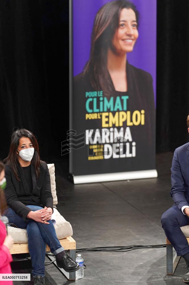 EELV Gauche Hauts De France campaign launch - Lille