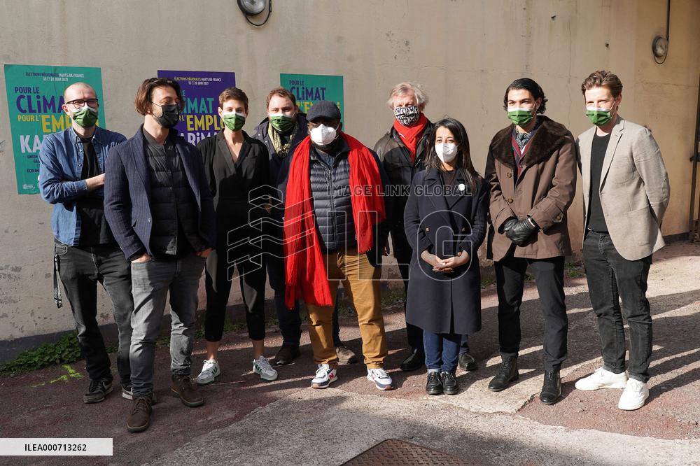 EELV Gauche Hauts De France campaign launch - Lille