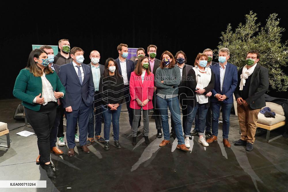 EELV Gauche Hauts De France campaign launch - Lille