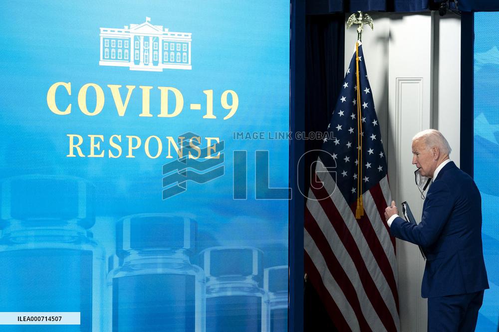 Biden Delivers Remarks on Covid-19 Response
