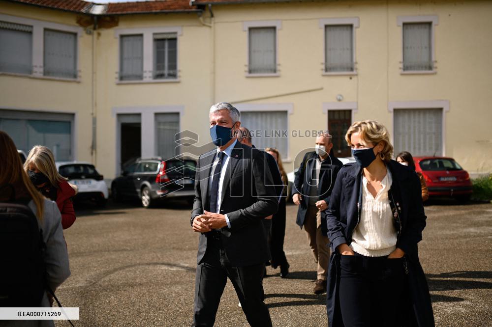 Laurent Wauquiez announces his candidacy in Auvergne-Rhone-Alpes