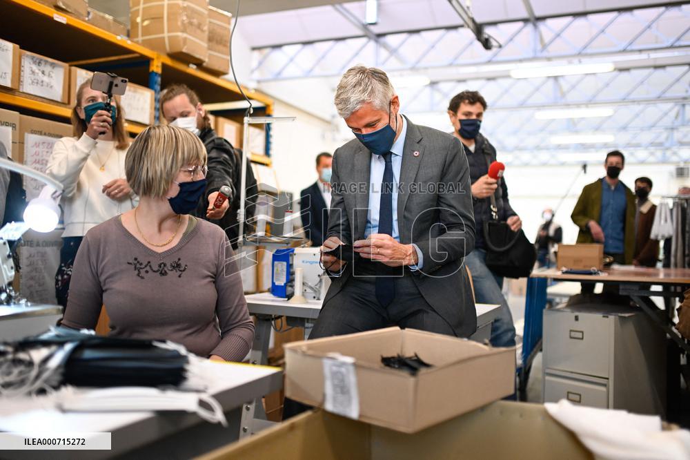 Laurent Wauquiez announces his candidacy in Auvergne-Rhone-Alpes