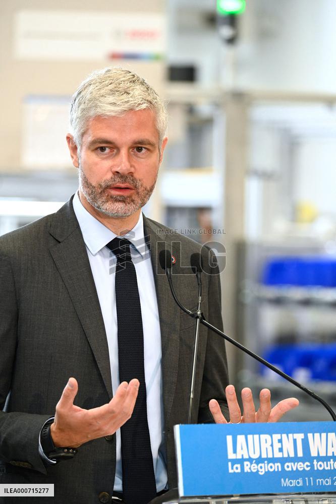 Laurent Wauquiez announces his candidacy in Auvergne-Rhone-Alpes
