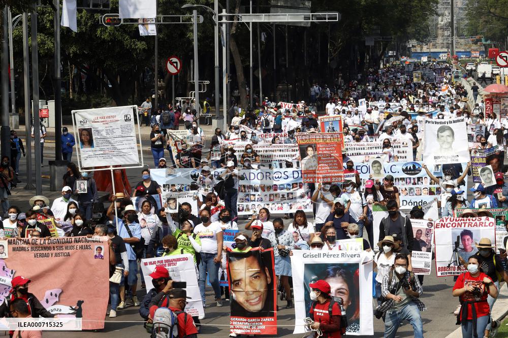 Mothers Of Missing Persons Protest - Mexico