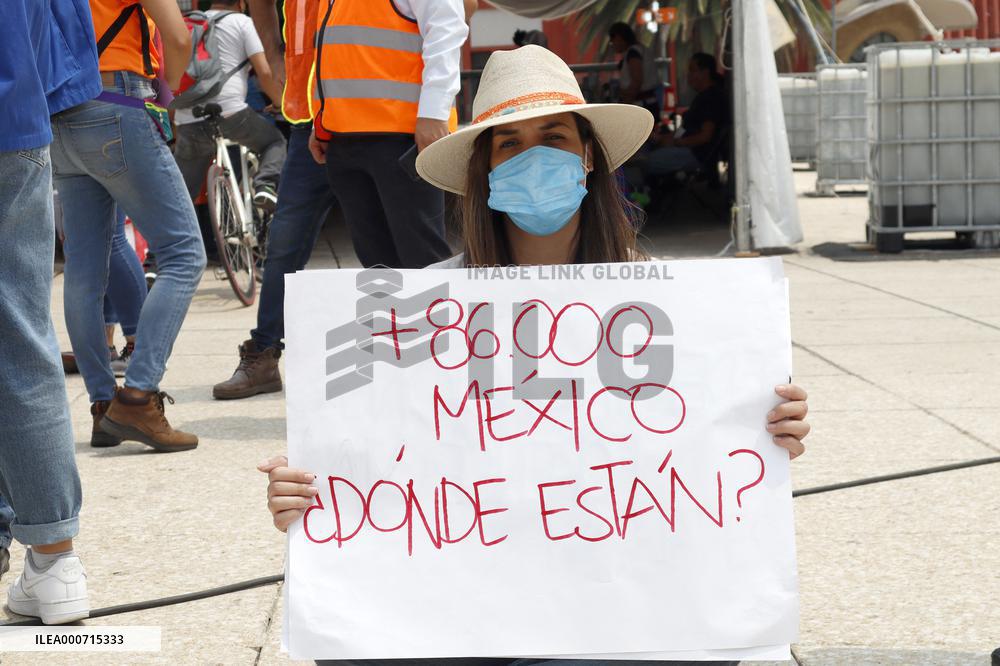 Mothers Of Missing Persons Protest - Mexico