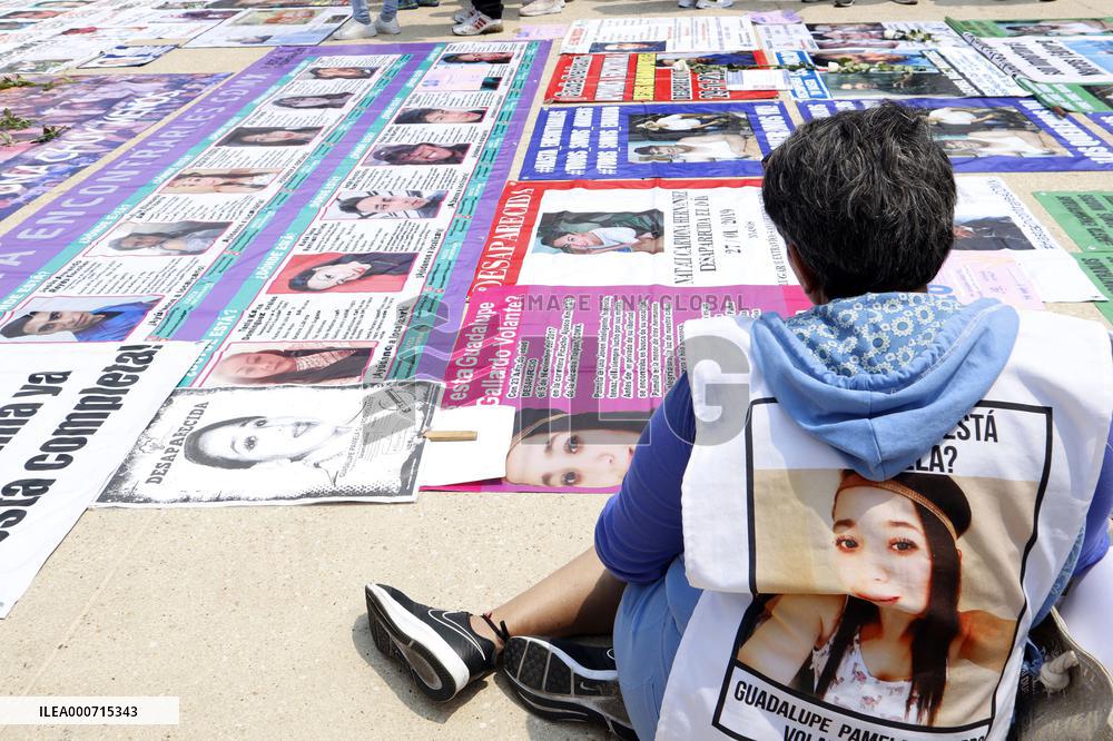 Mothers Of Missing Persons Protest - Mexico
