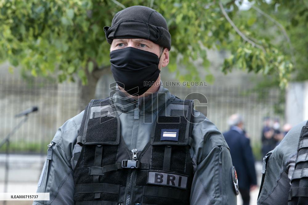 Tribute to police officer killed in Avignon - South of France