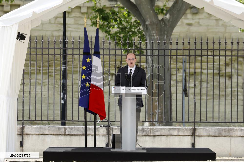 Tribute to police officer killed in Avignon - South of France