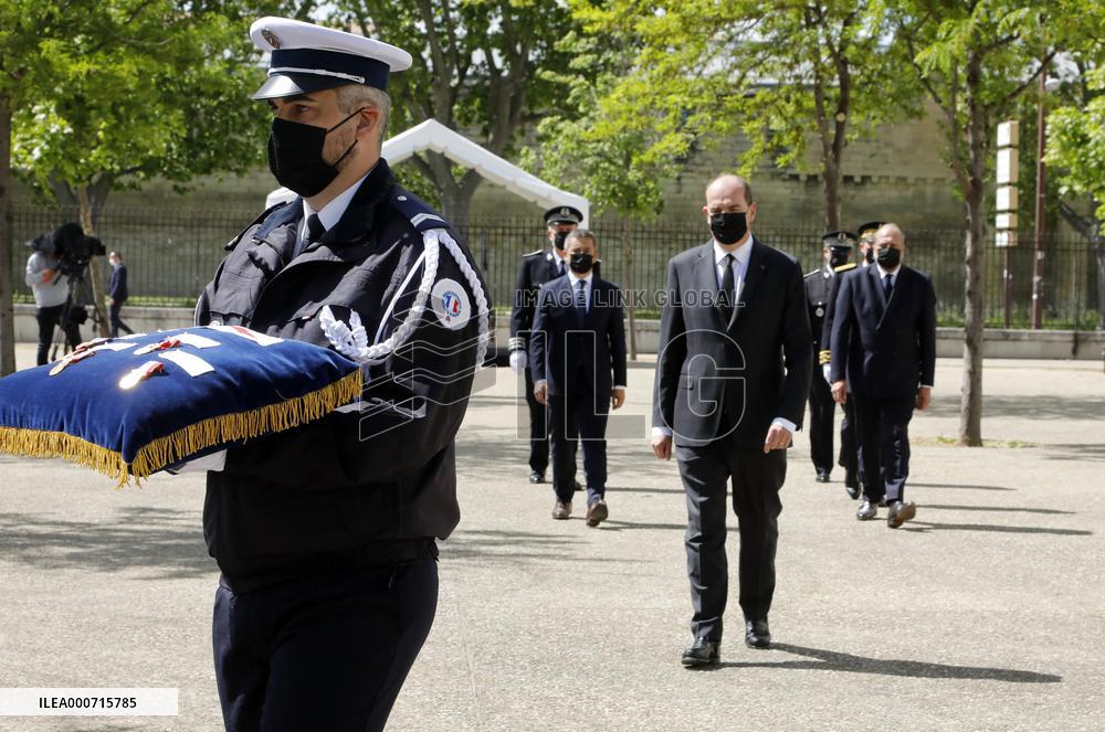 Tribute to police officer killed in Avignon - South of France