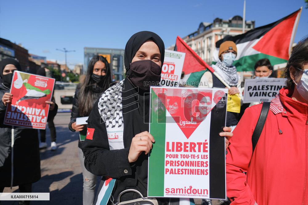 Pro-Palestinian Demonstration - Toulouse