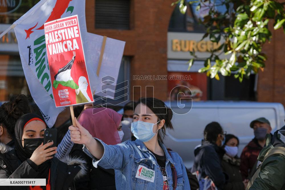 Pro-Palestinian Demonstration - Toulouse