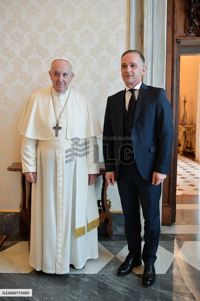 Pope Francis Meets Heiko Maas - Vatican