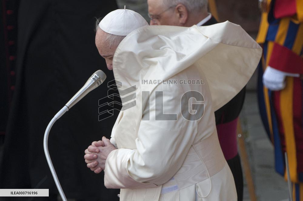 Pope Francis During The Weekly General Audience - Vatican