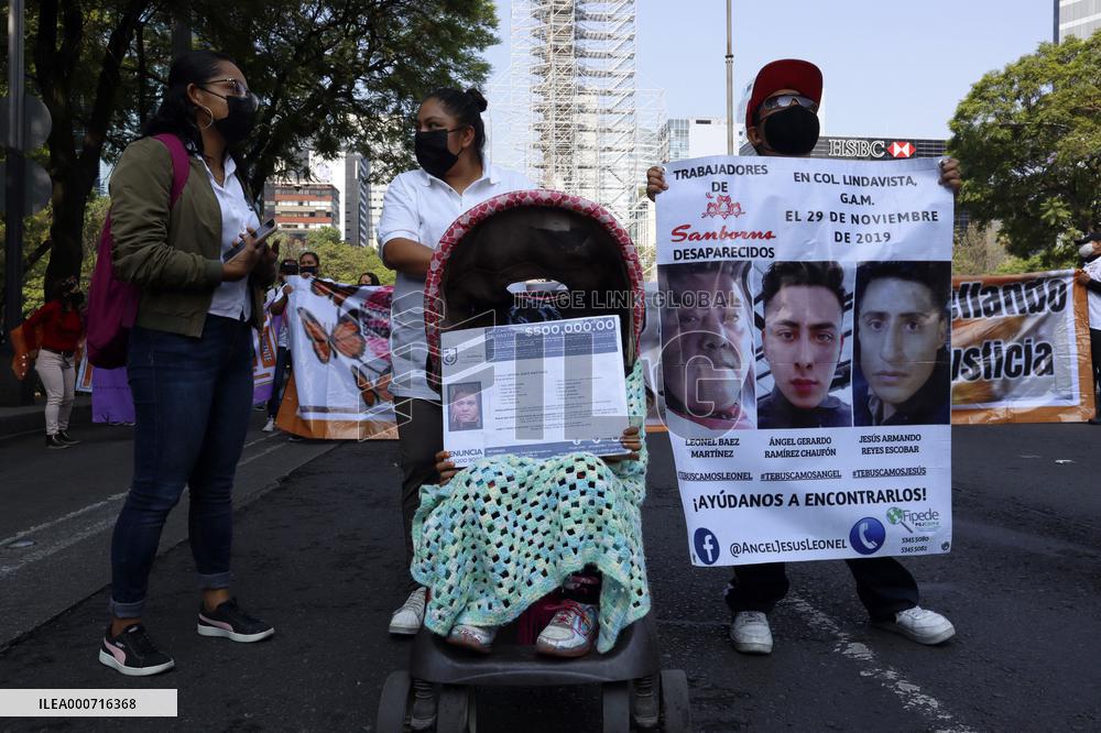 Mothers Of Missing Persons Protest - Mexico