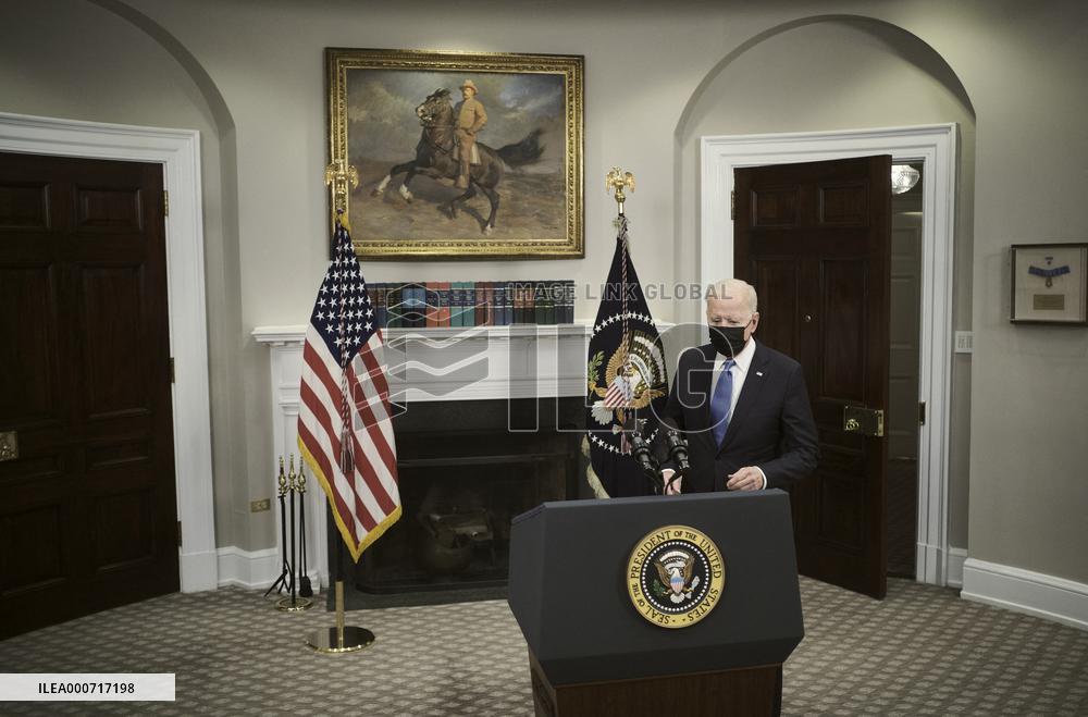 Biden Speaks On Colonial Pipeline - Washington