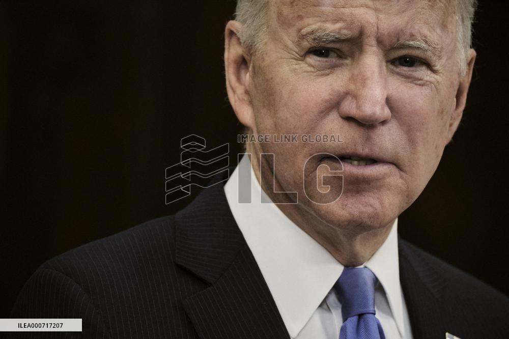 Biden Speaks On Colonial Pipeline - Washington