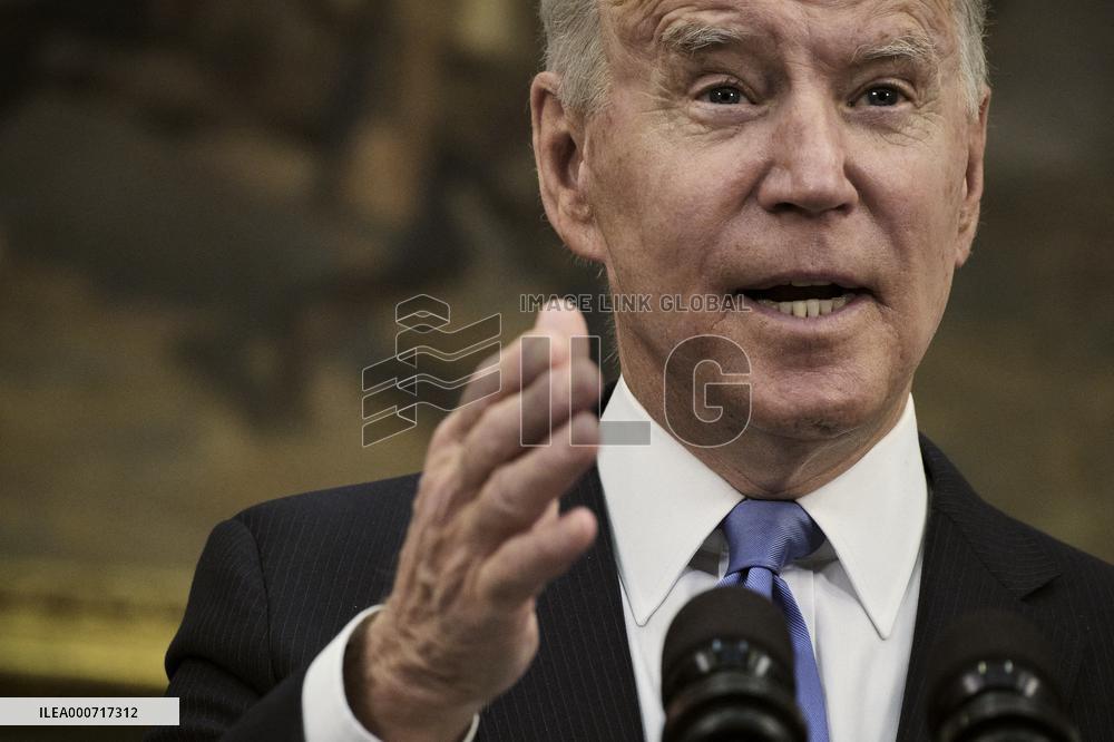 Biden Speaks On Colonial Pipeline - Washington