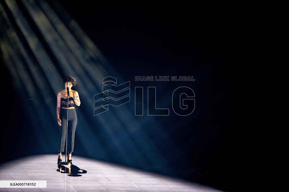 Barbara Pravi's Rehearsal For Eurovision Song Contest - Rotterdam