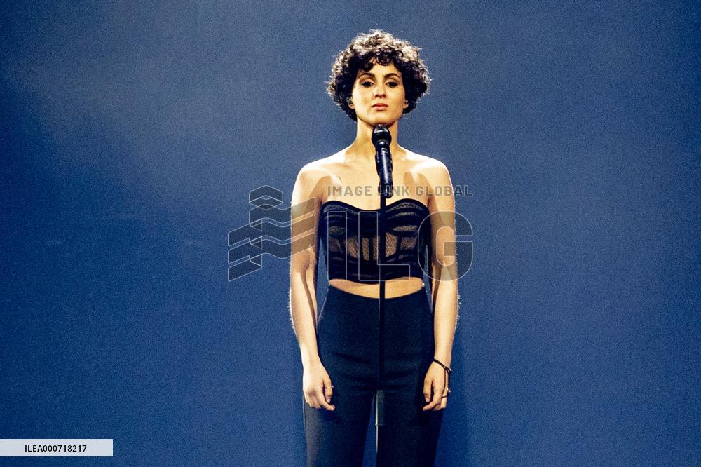 Barbara Pravi's Rehearsal For Eurovision Song Contest - Rotterdam