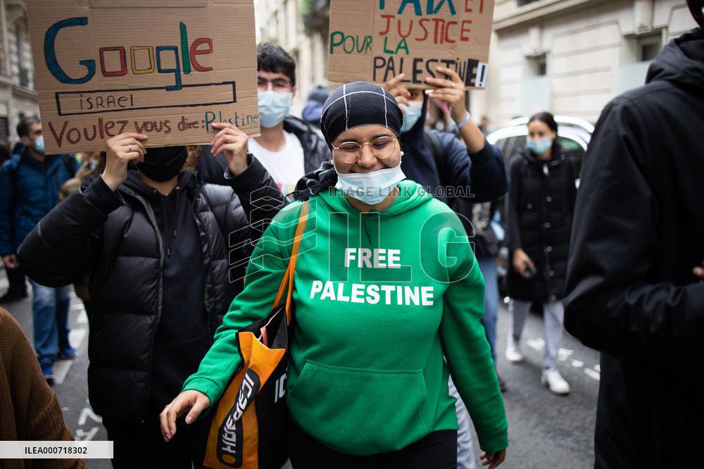 Free Palestine Protest - Paris