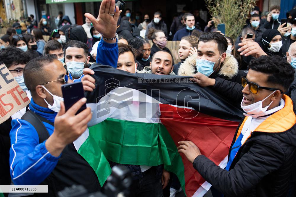 Free Palestine Protest - Paris