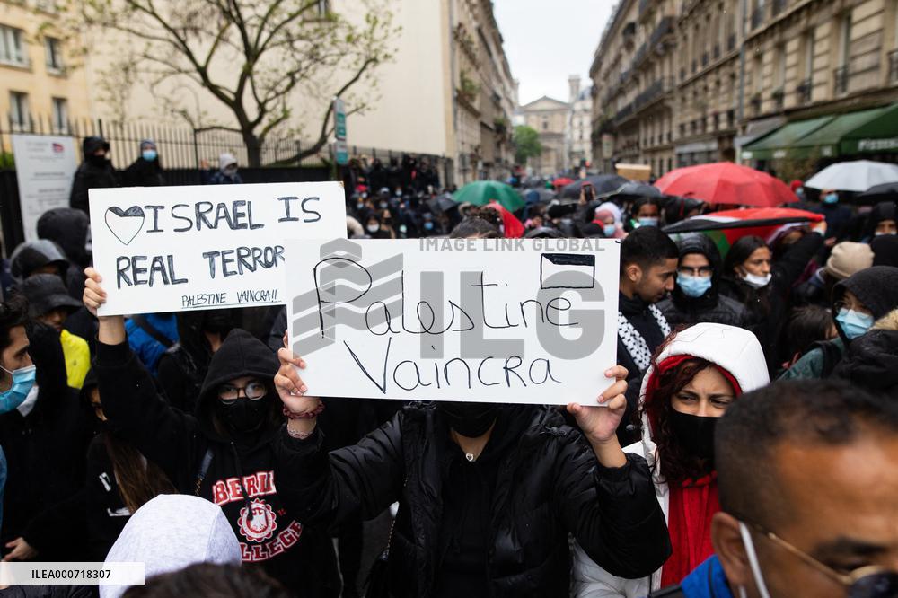 Free Palestine Protest - Paris