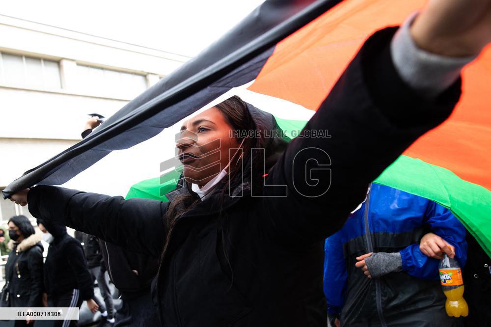 Free Palestine Protest - Paris