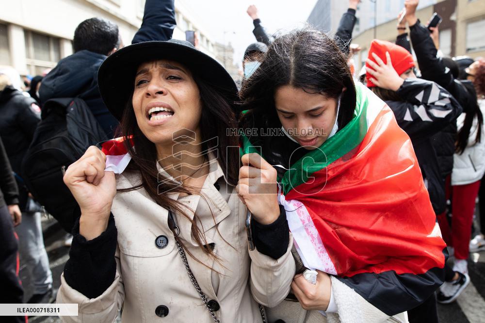 Free Palestine Protest - Paris