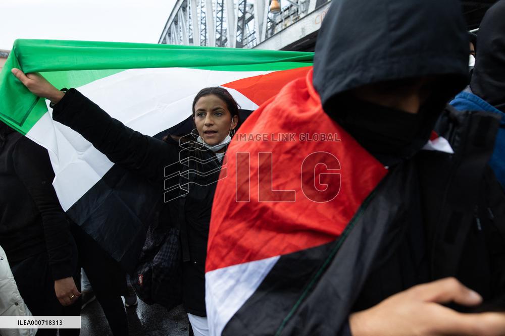 Free Palestine Protest - Paris
