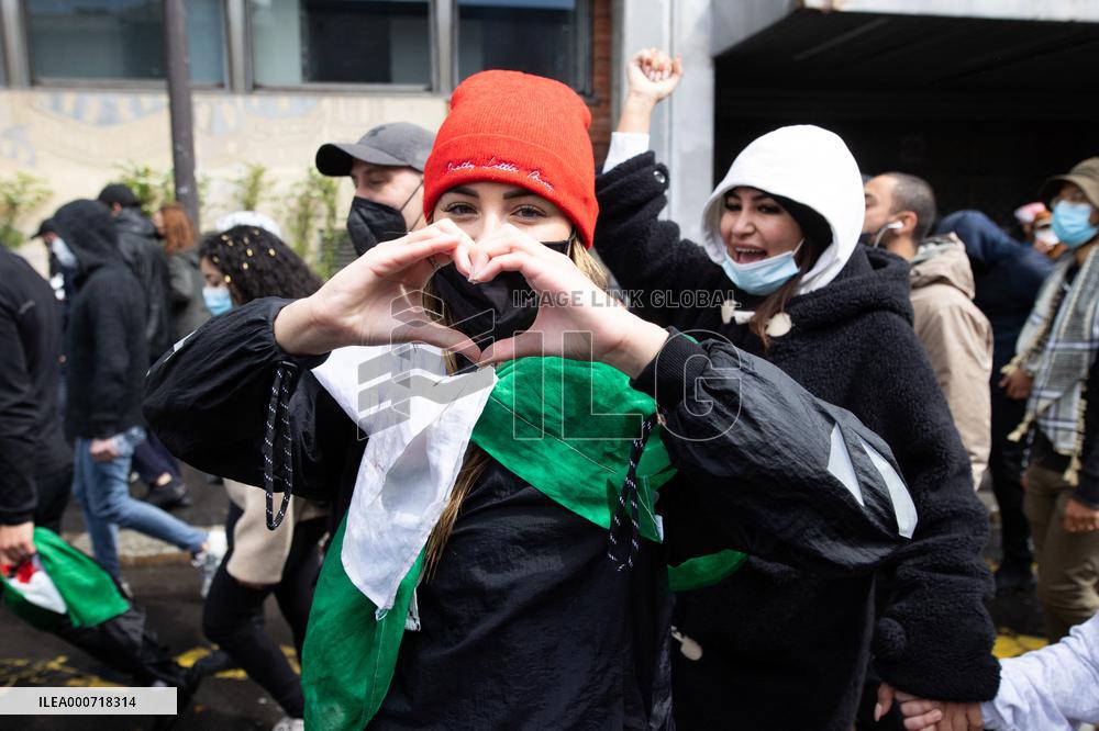 Free Palestine Protest - Paris