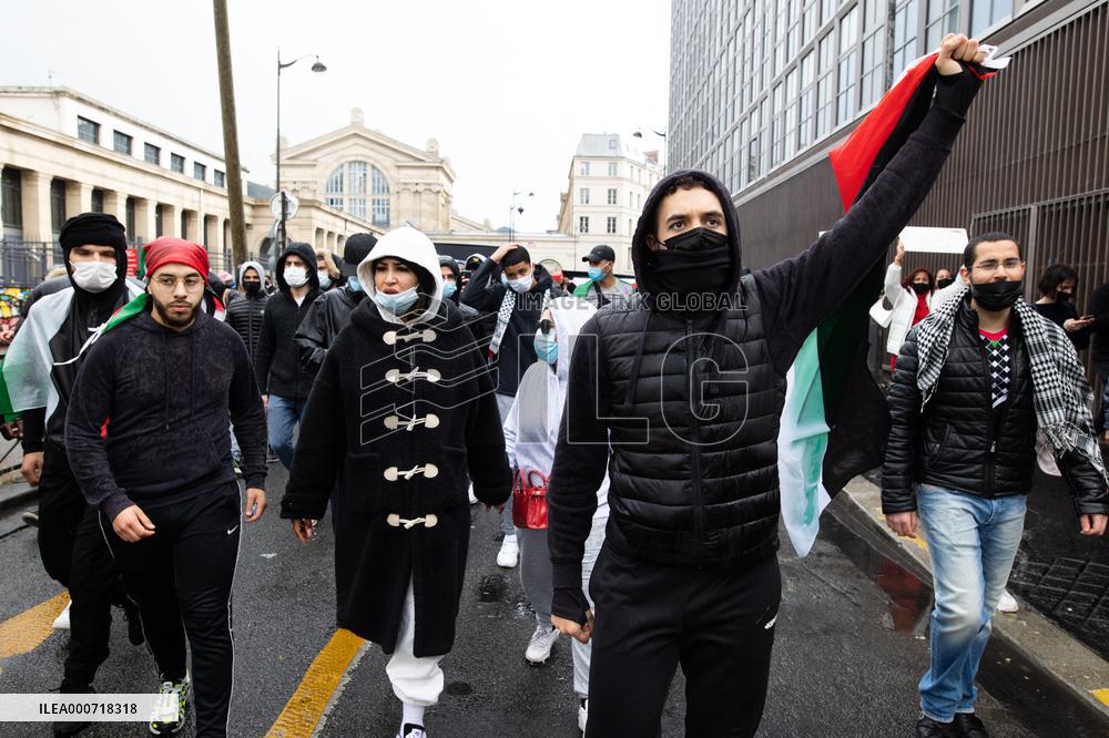 Free Palestine Protest - Paris