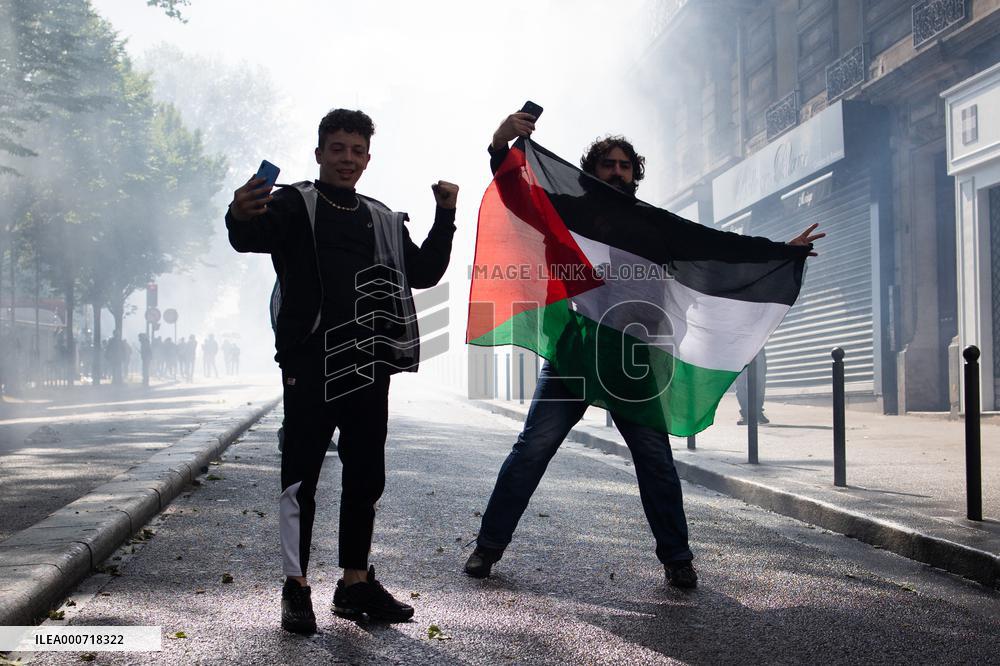Free Palestine Protest - Paris